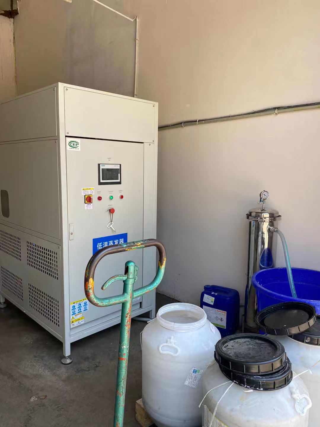 安溪县FY-I-废液减量蒸发设备裱纸胶废水、糊盒胶废水案例