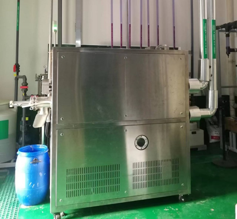 安溪县无锡某电子汽车有限公司ZQ-JJ-1T蒸汽低温结晶蒸发设备制程废液案例