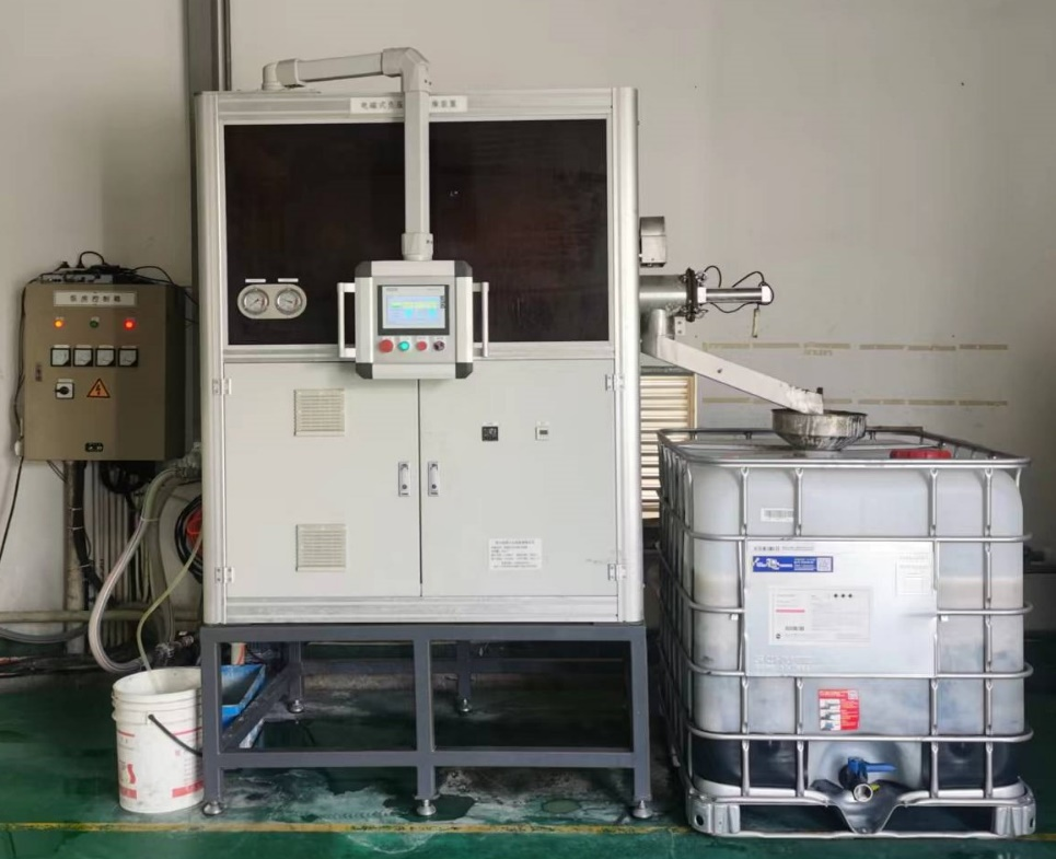 安溪县某机械有限公司ZQ-JJ-0.5T蒸汽低温结晶蒸发设备乳化液案例